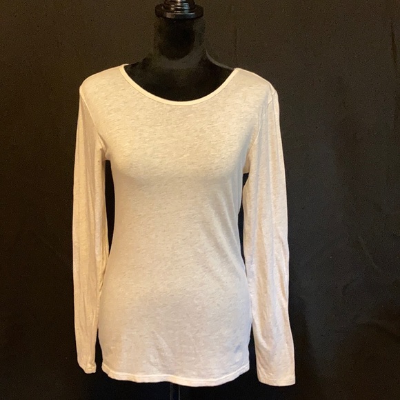 long sleeve tissue tee